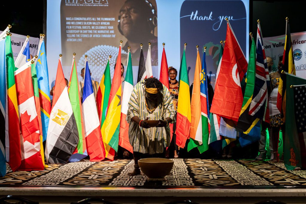 African fashion showcase at SVAFF