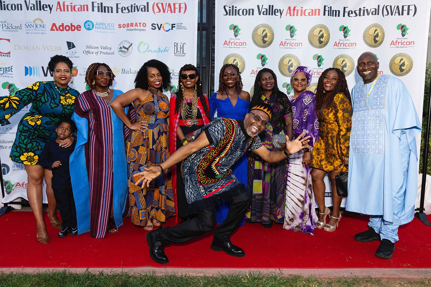 Attendees on the red carpet at SVAFF 2026